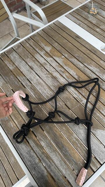 lot de 2 licols éthologiques \ 1 taille cob & 1 taille cheval