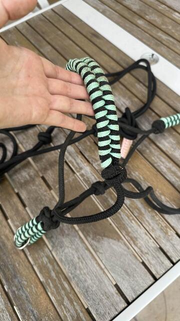 lot de 2 licols éthologiques \ 1 taille cob & 1 taille cheval
