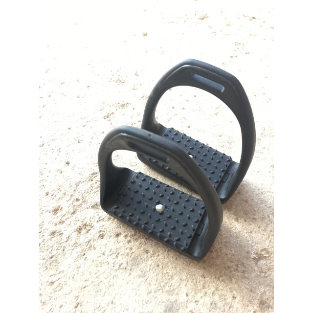 Étriers compositi noirs