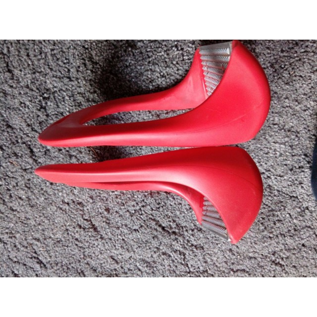 Etriers JIN STIRRUP EVOL rouges