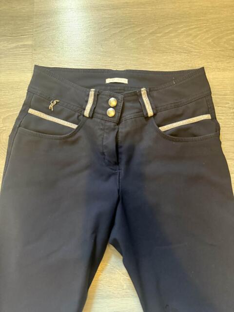 Pantalon femme Pénélope T34 bleu marine