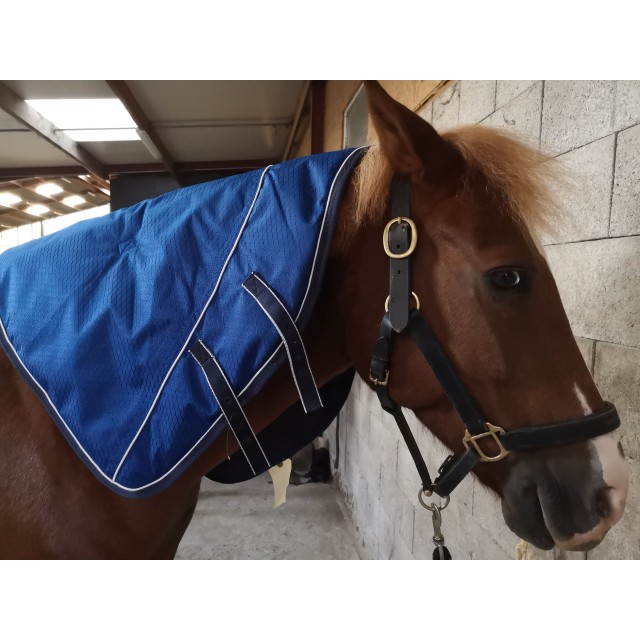 couvre cou imperméable poney