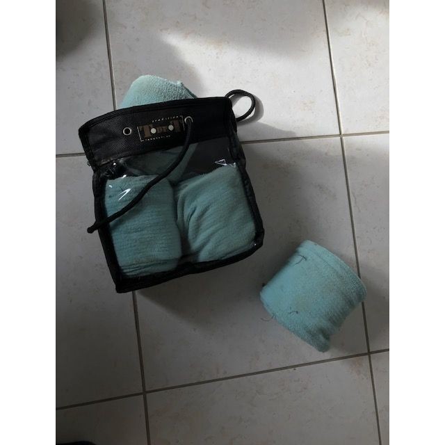 Bandes de repos/polo bleu claires