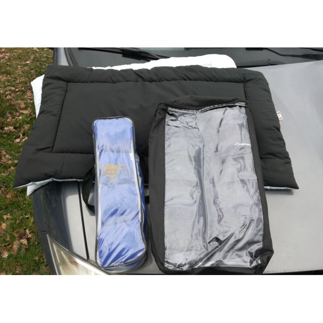 Guetre de repos + bande repos + sous bande