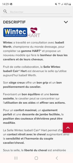 Selle dressage Isabell Werth