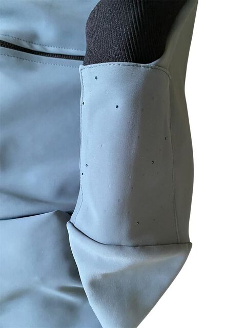 veste le sabotier grise/bleue