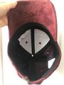 casquette velour rouge AL