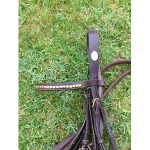 Bridon Hervé Godignon Jump'in clincher muserolle croisée