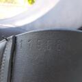 Selle de dressage et bride en cuir noir