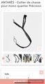 Collier de chasse Antares