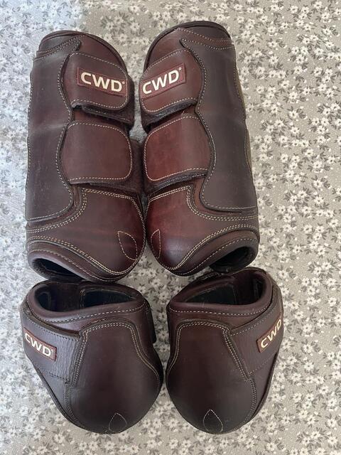 Guêtres CWD antérieurs postérieurs velcro