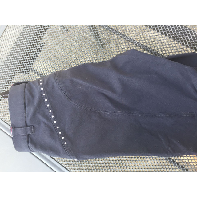 Pantalon noir a strass