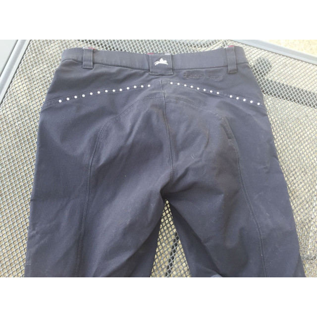 Pantalon noir a strass