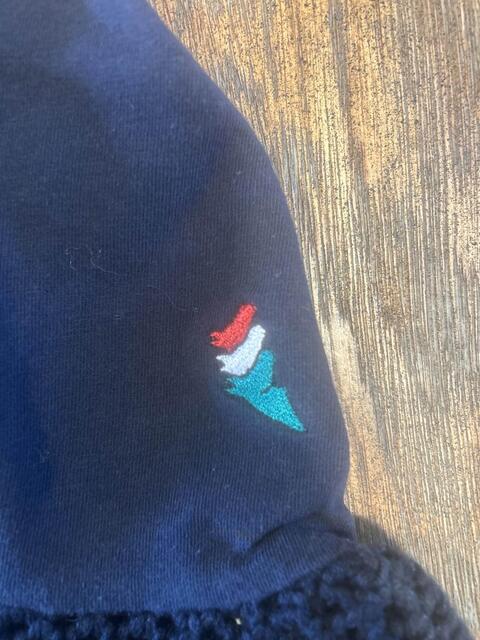 bonnet long equiline bleu marine