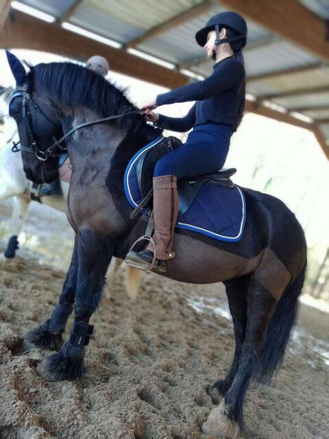 Ensemble bleu marine