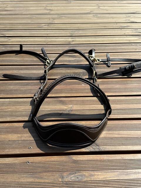 Bridon cheval sans mors