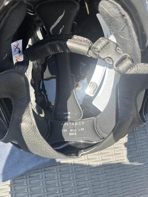 Casque Antares glossy noir