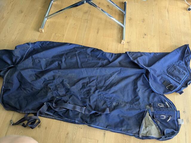 Equithème Chemise imperméable +couvre cou Tyrex 1680D 0g taille 6'0 135cm