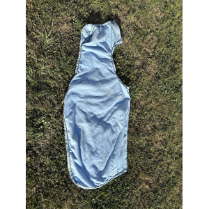 couvre rein polaire bleu ciel equitheme