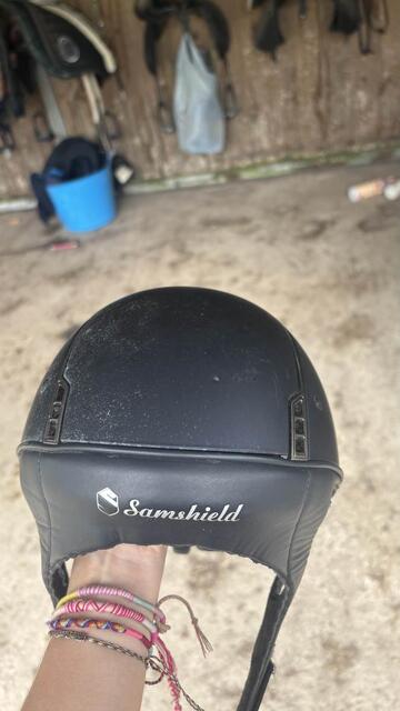 bombe Samshield shadowmatt bleu vendu avec la camboxV3