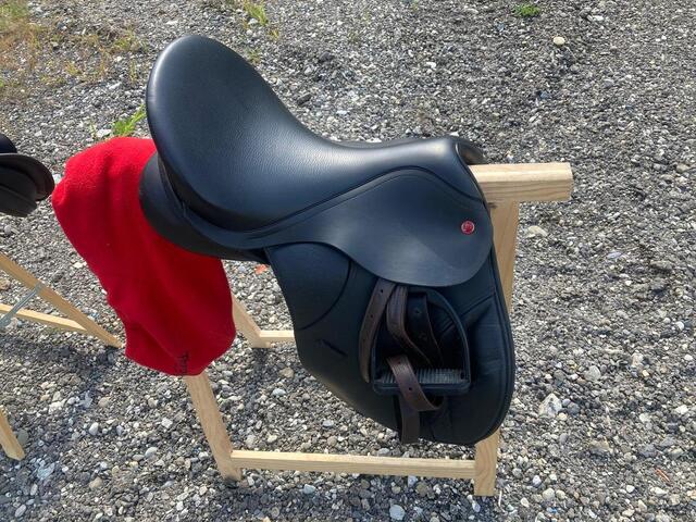 Selle Thorowgood Mixte Standard T8 (Noir) Taille 17''