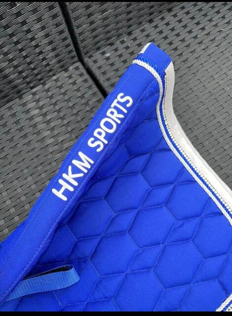 tapis HKM Sports bleu