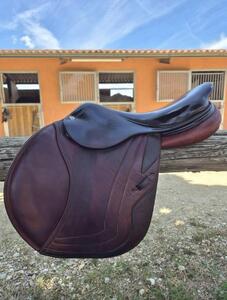 Selle mixte CWD cuir marron