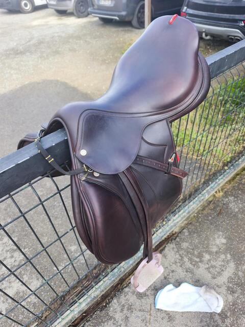À VENDRE : Selle Équipe Évolution Spéciale – 17,5 pouces