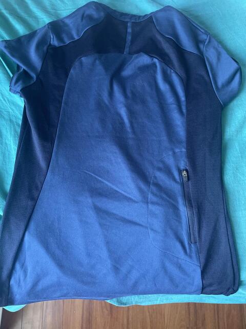 polo bleu marine fouganza