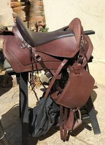 selle de randonnée style western