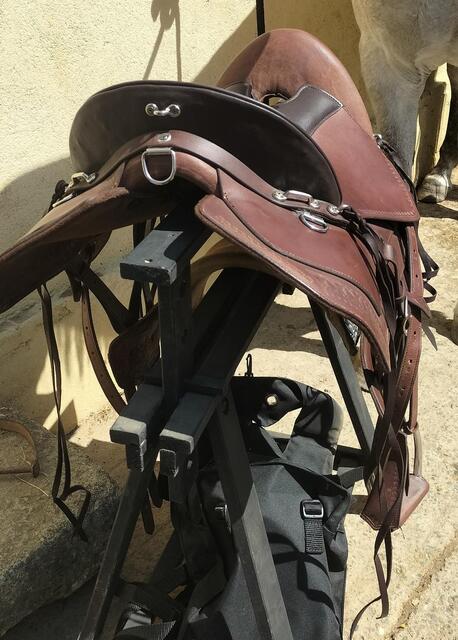 selle de randonnée style western