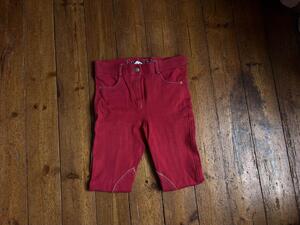 pantalon rouge equitheme