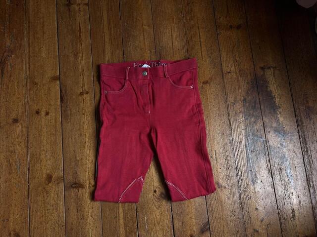 pantalon rouge equitheme