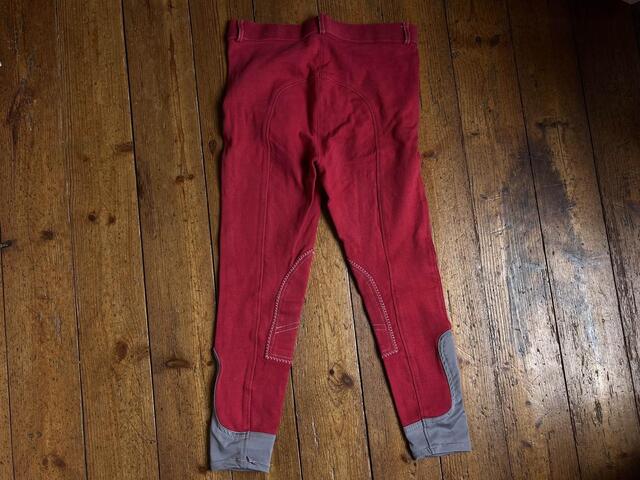pantalon rouge equitheme