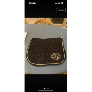 tapis jumpin noir et rose gold