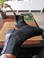 Boots noir en cuir neuve