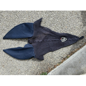 Bonnet long bleu marine