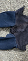 Bonnet long bleu marine