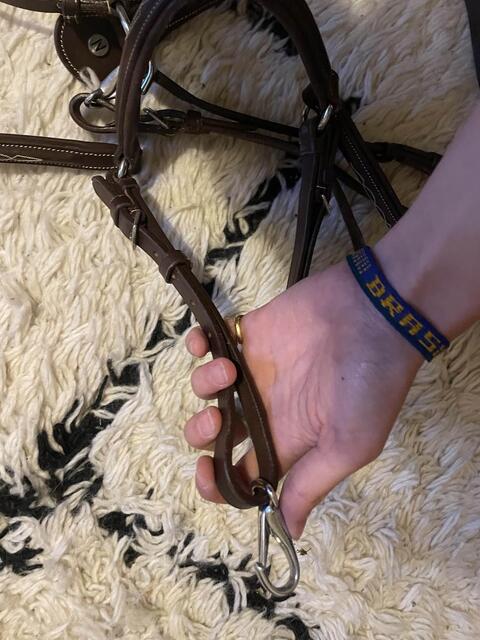Collier de chasse-marringale marron
