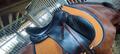 Selle baudet cuir noir