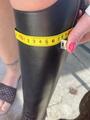 Bottes en cuir noir