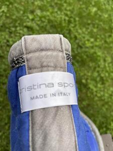 tapis Cristina sport bleu et gris