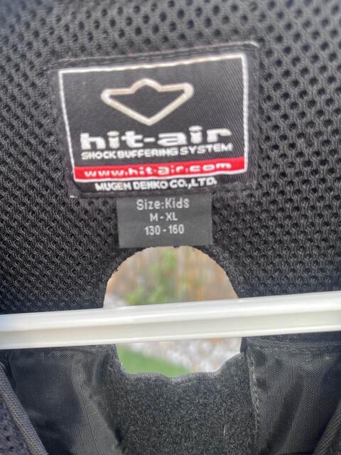 gilet air bag complet hit air enfant