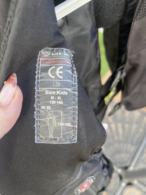 gilet air bag complet hit air enfant