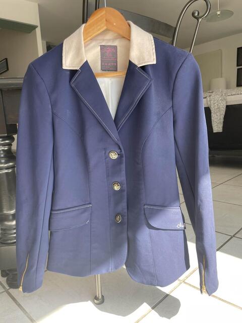 veste de concours ju et pa bleu marine