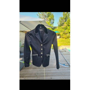 Veste de concours noire Equitheme
