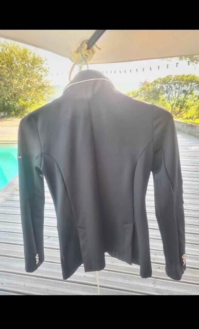 Veste de concours noire Equitheme