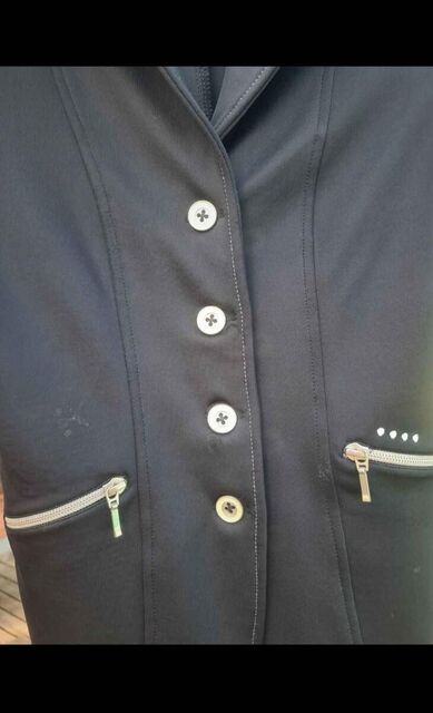 Veste de concours noire Equitheme