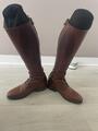 Bottes d'équitation Hathor Bottier sur mesure, cognac, verni noir, de 2021, en superbe état général