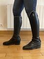 Bottes d'équitation Hathor Bottier sur mesure, personnalisées vernis noir/argent, de Janvier 2021, en très bon état